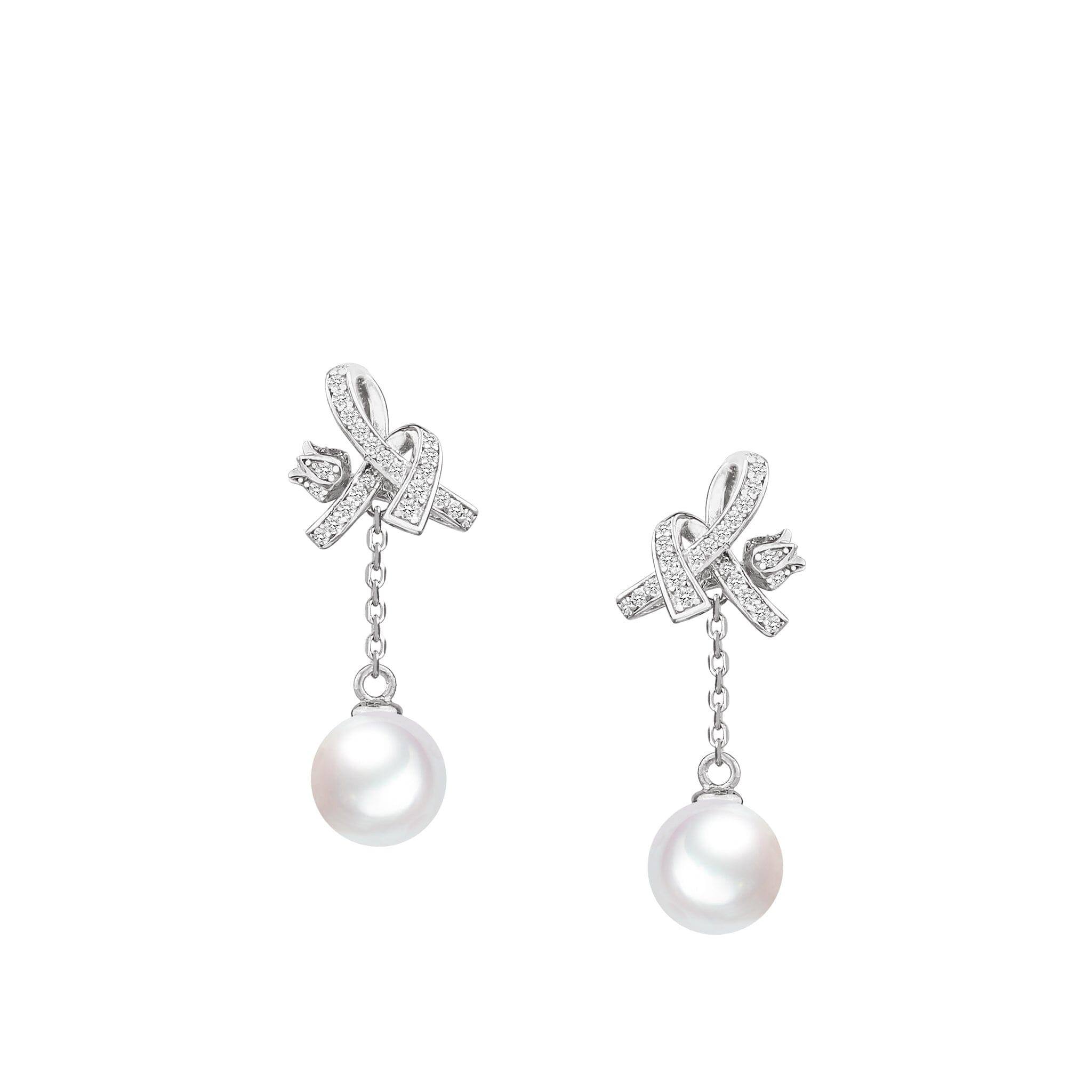鈴蘭 パール ピアス(2色入り) ピアス AWNL