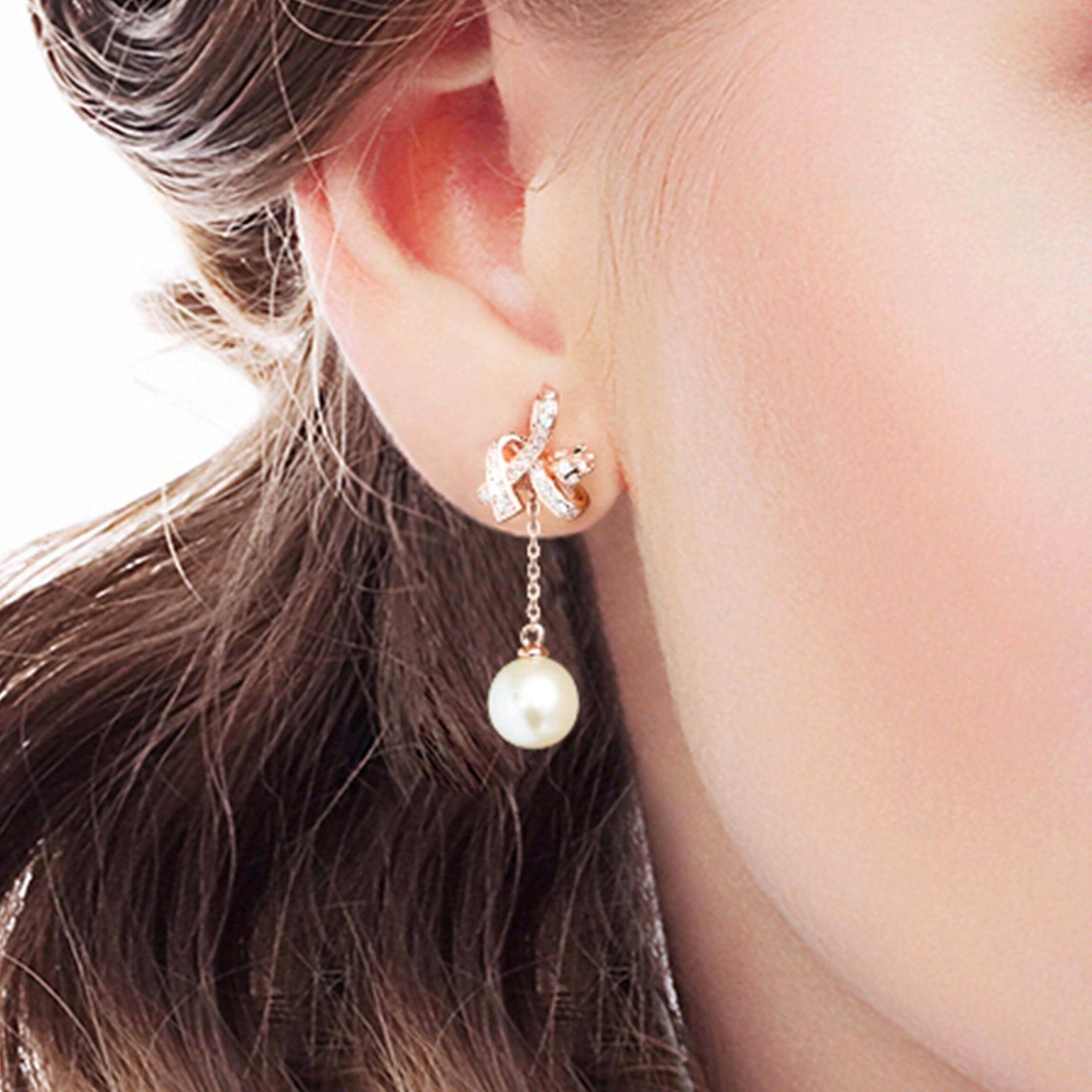 鈴蘭 パール ピアス(2色入り) ピアス AWNL