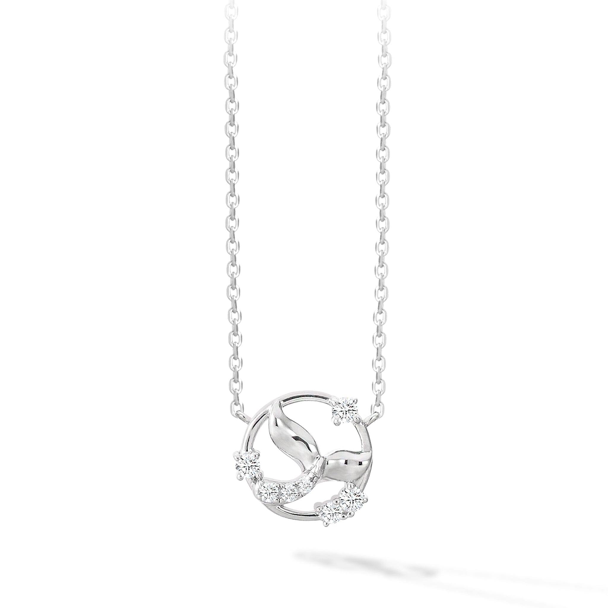 人魚 シルバー ネックレス ネックレス AWNL