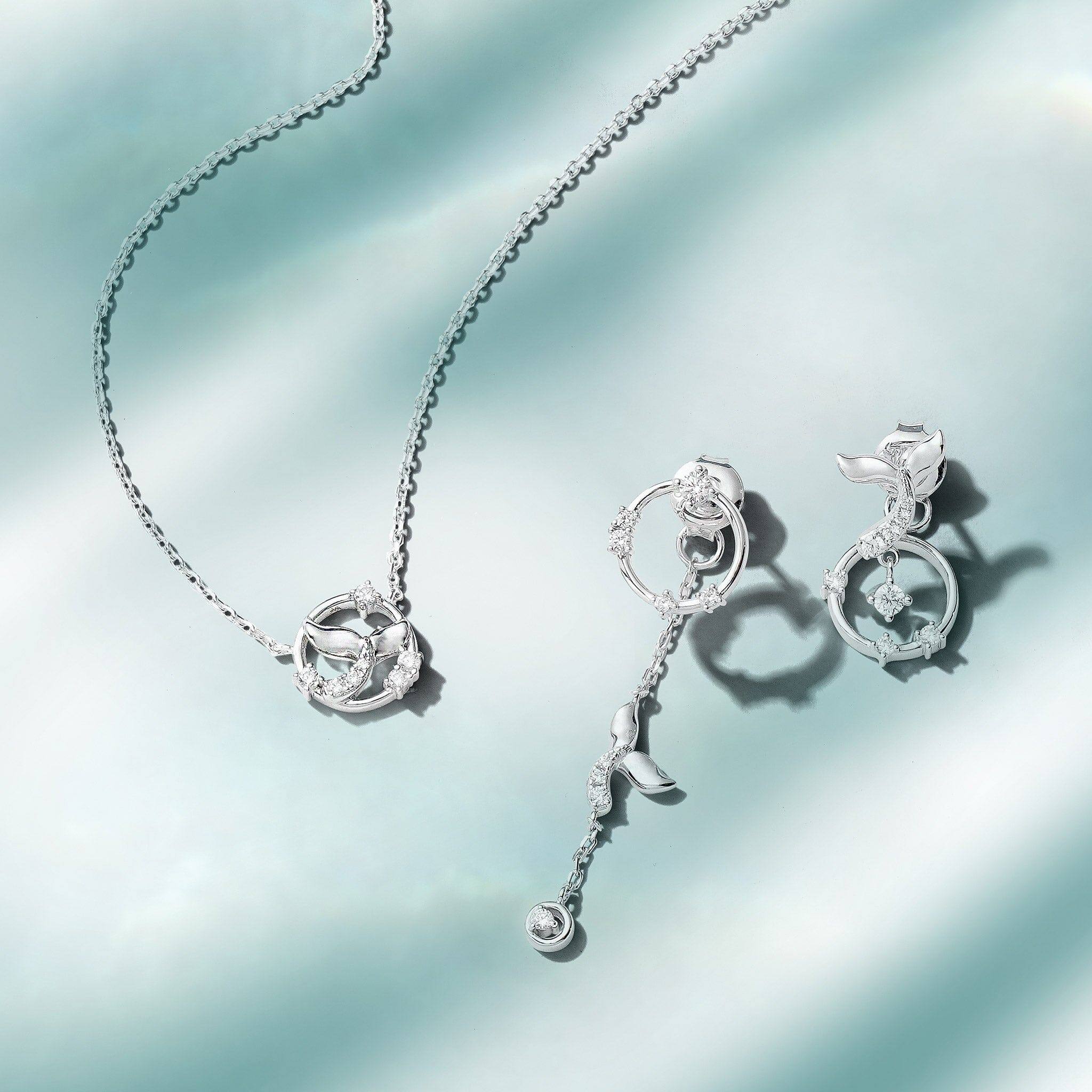 人魚 シルバー ネックレス ネックレス AWNL